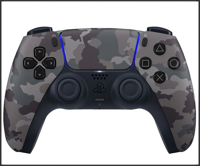 SONY DualSense® Wireless-Controller Grey Camouflage für PlayStation 5, MAC, Android, iOS, PC