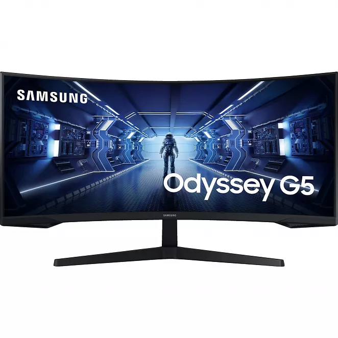 Samsung Odyssey G5 C34G55TWWP 34 Zoll UWQHD Gaming Monitor