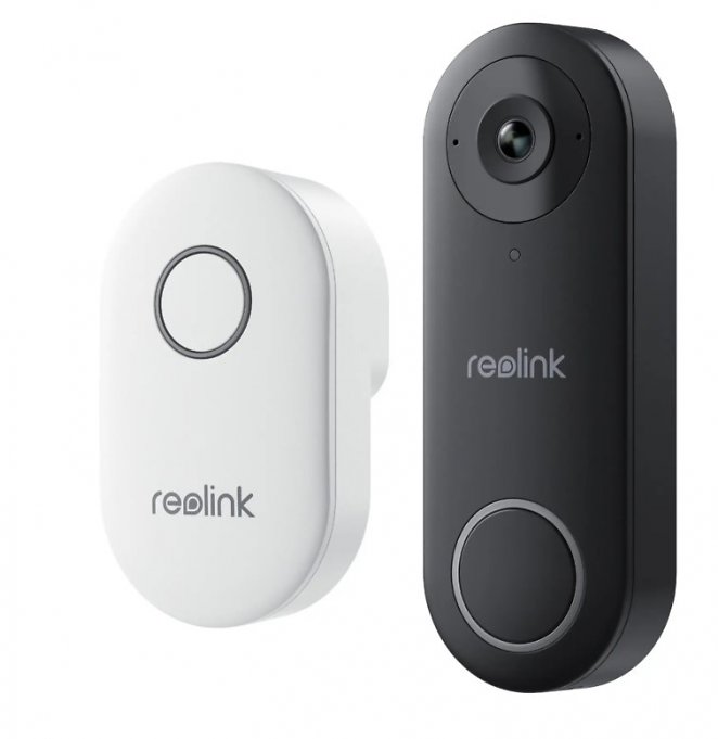 Reolink D340W Video Doorbell - Kabelgebundene 2K Videotürklingel mit Gong