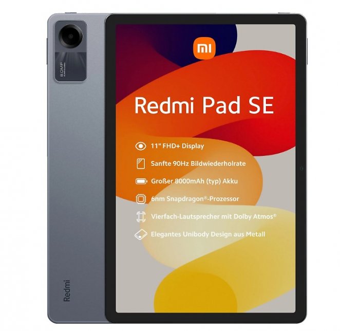 Xiaomi Redmi Pad SE, Tablet, 128 GB, 11 Zoll