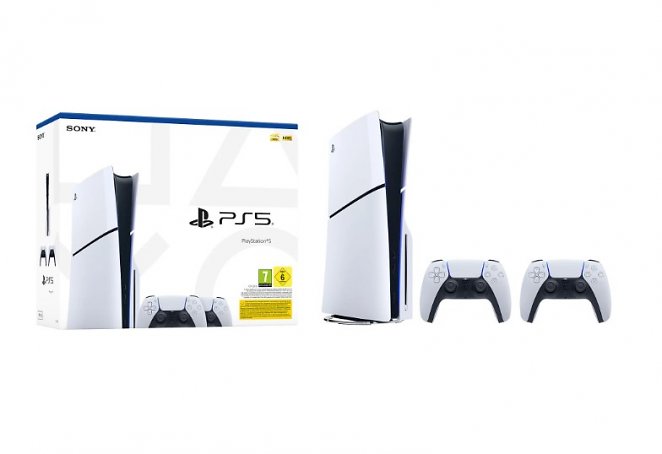 SONY PlayStation®5 Slim Bundle mit zweitem DualSense™ Wireless-Controller