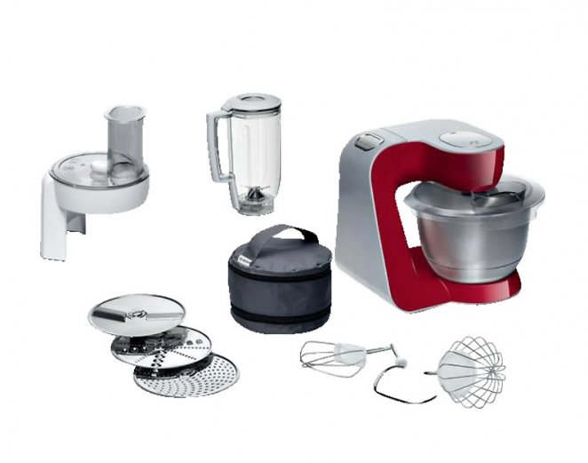 BOSCH MUM58720 Küchenmaschine Deep Red