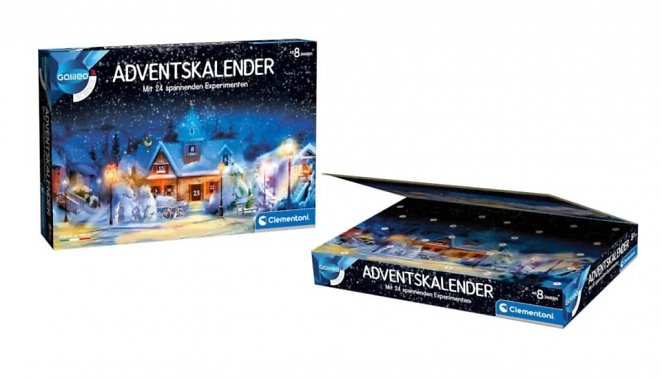 Clementoni Galileo - Adventskalender, Experimentierkasten