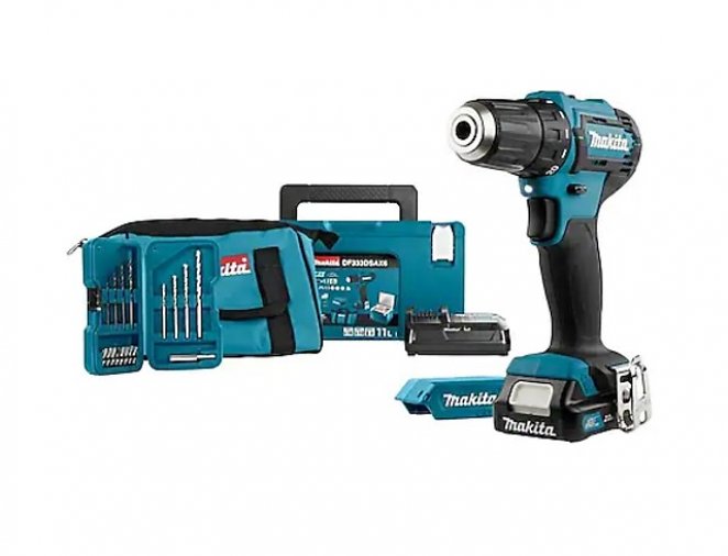 Makita Akku-Bohrschrauber 'DF333DSAX6' inkl. Akku