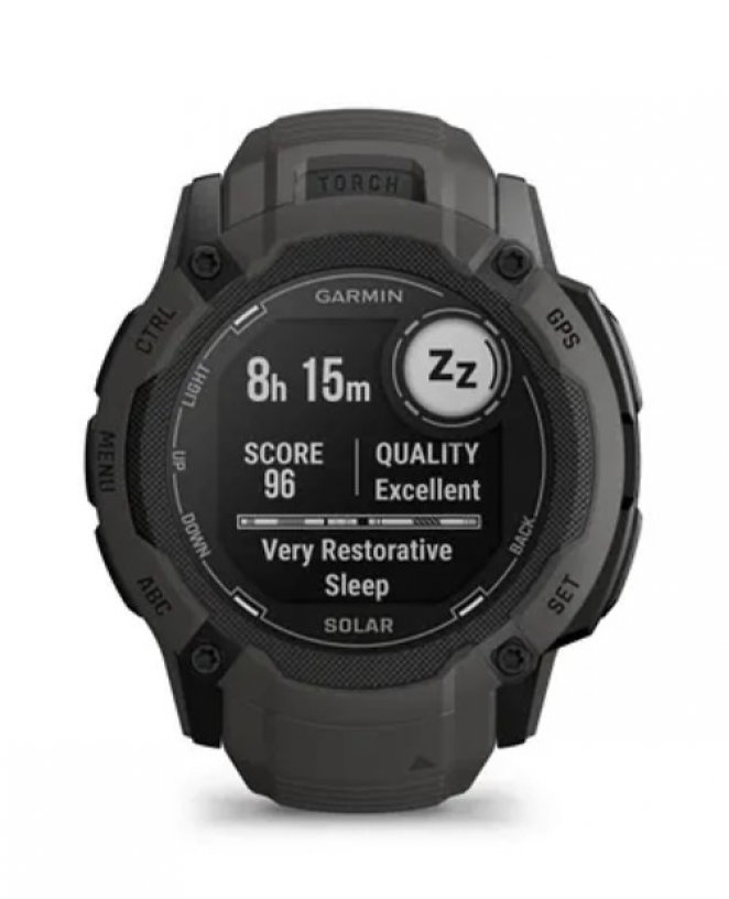 Garmin INSTINCT 2X Solar Multisport-Smartwatch graphit