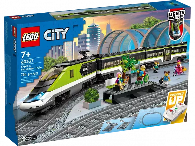 Lego City Personen-Schnellzug (Set 60337), 764 Teile, inkl. Fernbedienung