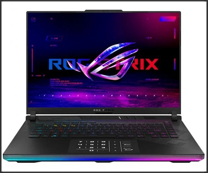 ASUS ROG Strix Scar 16 Gaming-Notebook (Windows 11 Home 64-Bit, 16 Zoll/240 Hz, RTX 4090, 1 TB SSD)