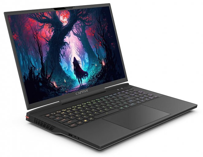 Captiva Notebook Highend Gaming I81-488 mit Intel Core i9-14900HX und NVIDIA Geforce RTX 4070