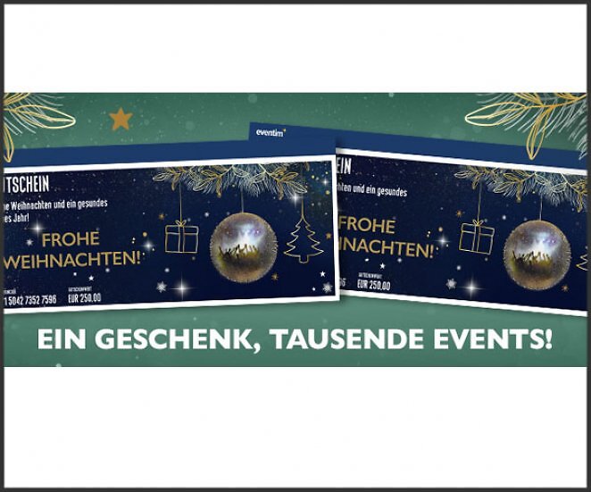 Ein Geschenk, tausende Events