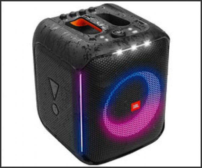 JBL PartyBox Encore, Bluetooth-Lautsprecher mit Mikrofon und Beleuchtung