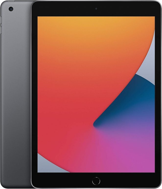 2020 Apple iPad (10,2-Zoll, Wi-Fi, 32GB) Space Grau (Generalüberholt)