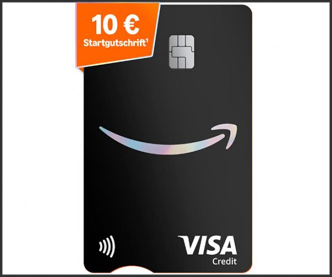 Geld zurück bei jedem Einkauf: Amazon Visa mit Cashback-Funktion