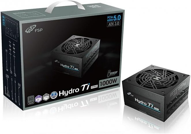 FSP Hydro Ti mit 1.000 Watt (80 Plus Titanium)