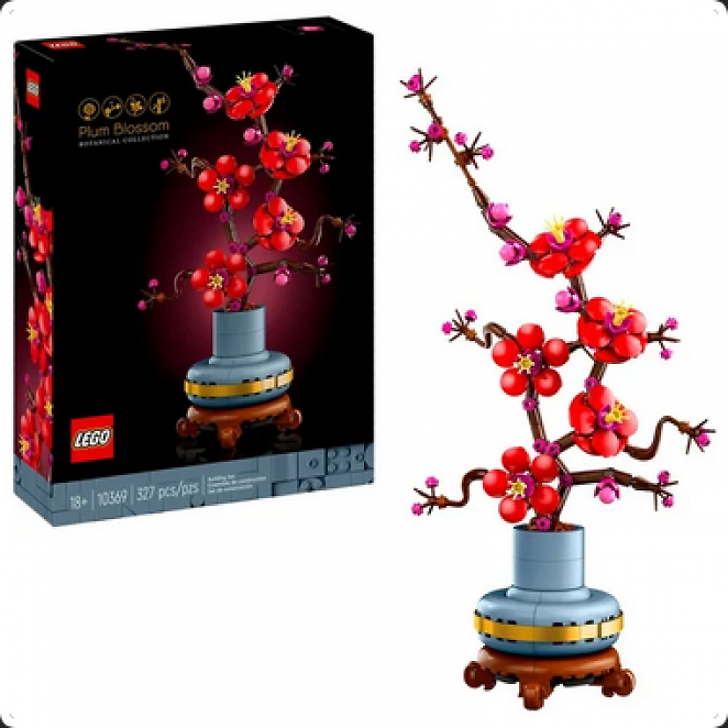 Lego Icons Pflaumenblüte (Set 10369)