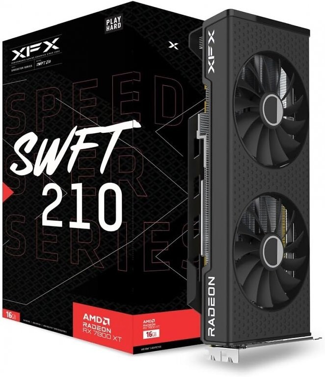 XFX Radeon RX 7800 XT Speedster SWFT210