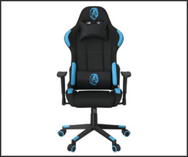 LIVARNO home Gamingstuhl im Racing- Design, schwarz/blau