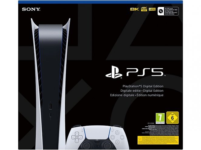 Sony PlayStation 5 Slim Konsole - Digital Version
