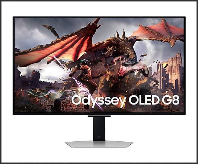 SAMSUNG Odyssey OLED G80SD 32 Zoll UHD 4K Odyssey Gaming Monitor (0,03 Reaktionszeit, 240 Hz (max.))