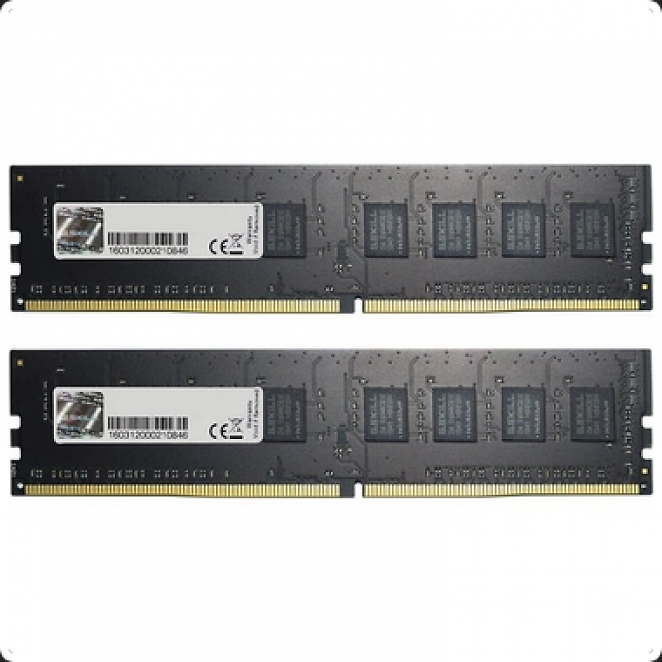G.Skill F4-2666C19D-16GNT, 2× 8 GiB DDR4-2666, 19-19-19-43, 1,20 V