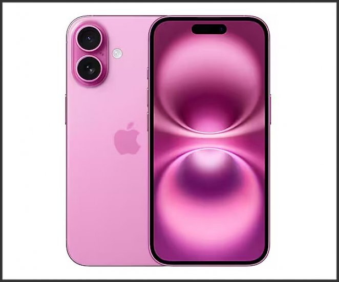 Apple iPhone 16 - 128 GB - Pink