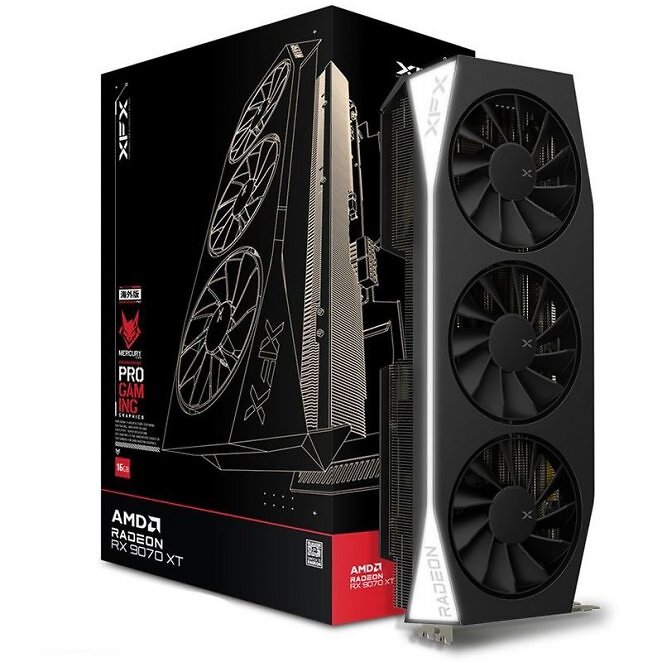 XFX Radeon RX 9070 XT Mercury Gaming