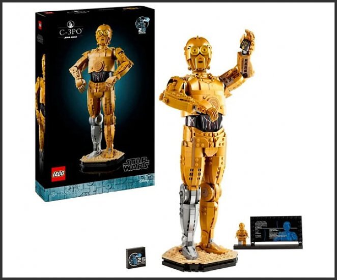 LEGO 75398 Star Wars C-3PO, Konstruktionsspielzeug