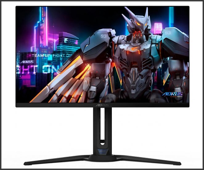 GIGABYTE AORUS FO27Q2 OLED Gaming-Monitor (27 Zoll, QHD, USB-C, AMD Free-Sync Premium Pro, 240Hz Panel)
