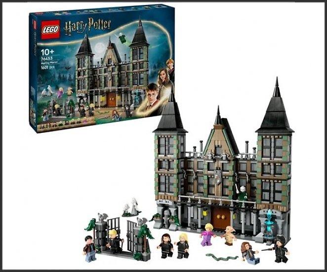 LEGO 76453 Harry Potter Landsitz der Familie Malfoy, Konstruktionsspielzeug