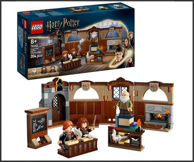 LEGO 76442 Harry Potter Schloss Hogwarts: Zauberkunstunterricht, Konstruktionsspielzeug