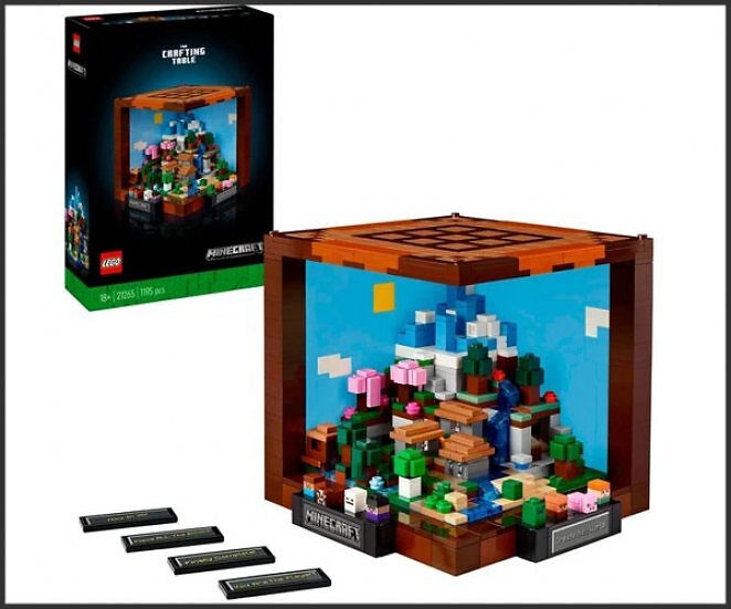 LEGO 21265 Minecraft Die Werkbank, Konstruktionsspielzeug
