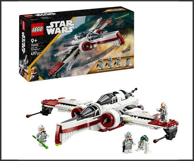 LEGO 75402 Star Wars ARC-170 Starfighter, Konstruktionsspielzeug