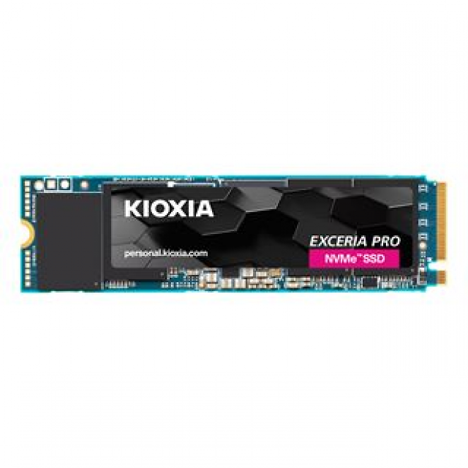 Kioxia Exceria Pro 2 TB, 7.300 MB/s Lesen, 6.300 MB/s Schreiben