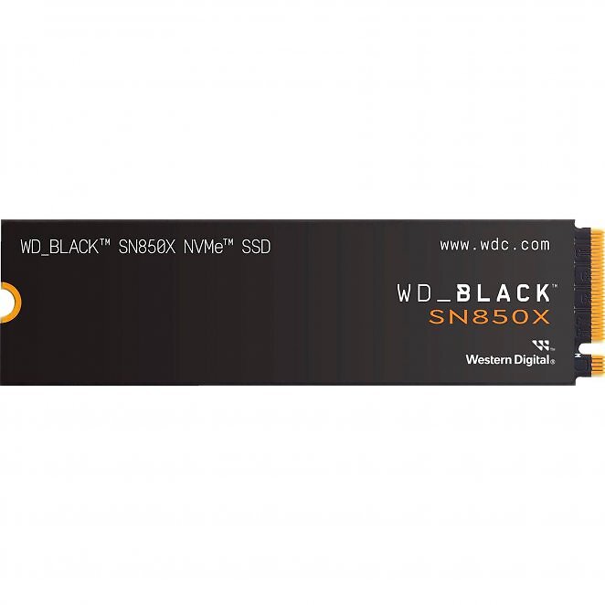 Western Digital WD BLACK SN850X - NVMe SSD mit 8 TB, M.2 2280, PCIe 4.0 x4