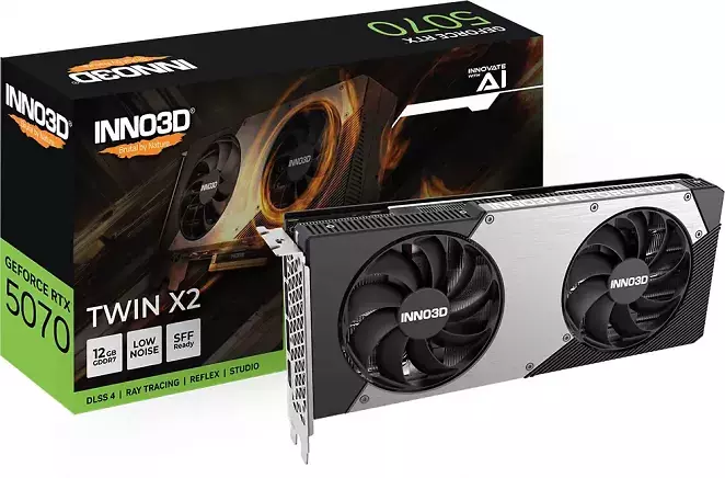 INNO3D GeForce RTX 5070 Twin X2 12GB