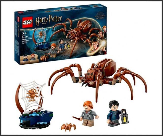 LEGO 76434 Harry Potter Aragog im Verbotenen Wald, Konstruktionsspielzeug
