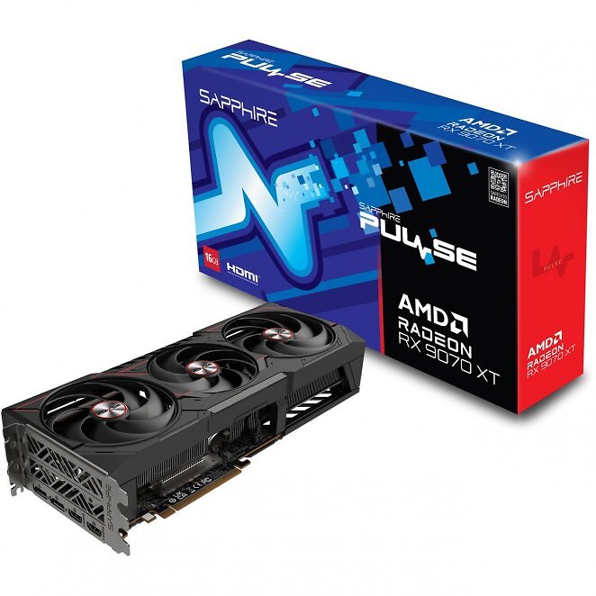 Sapphire Pulse Radeon RX 9070 XT Gaming OC