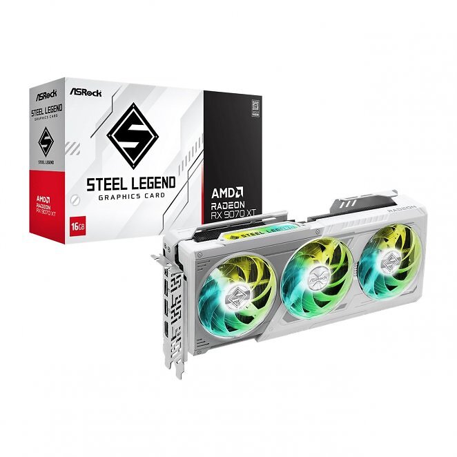 Asrock Radeon RX 9070 XT Steel Legend