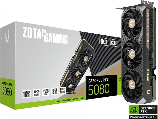 Zotac Gaming Geforce RTX 5080 Solid Core
