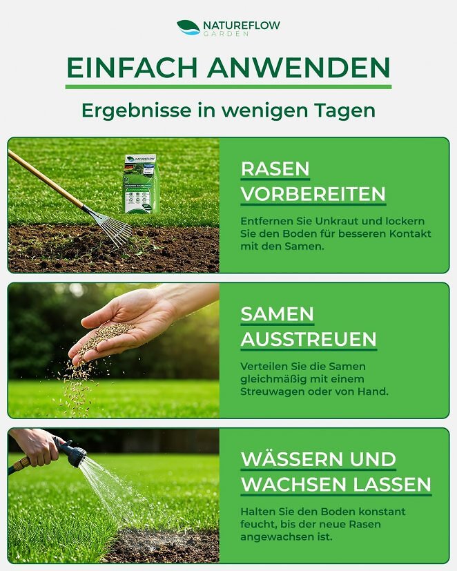 Mega-Amazon-Hit jetzt 30% gnstiger: Schnellkeimende Premium-Rasensamen -  Test "sehr gut"