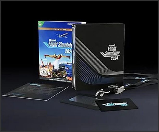 Microsoft Flight Simulator 2024 - Premium Deluxe SteelBook® - [Xbox Series X|S & Windows PC]