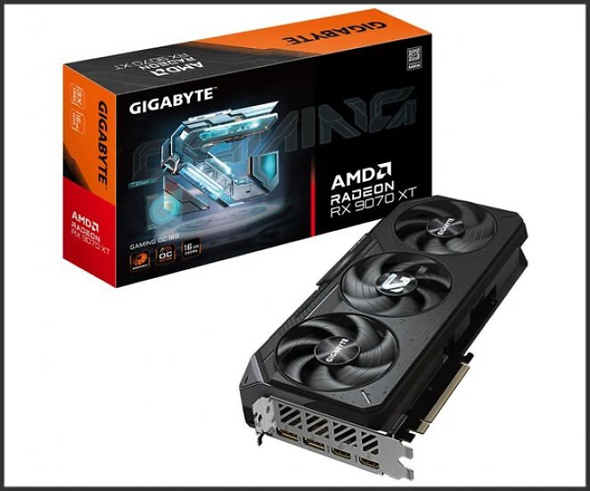GIGABYTE Radeon RX 9070 XT Gaming OC