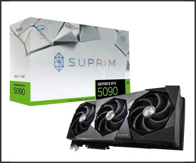 MSI GeForce RTX 5090 32G SUPRIM SOC, Grafikkarte