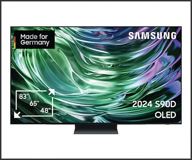SAMSUNG OLEDGQ55S90D OLED TV (Flat, 55 Zoll / 138 cm, OLED 4K, SMART TV, Tizen)