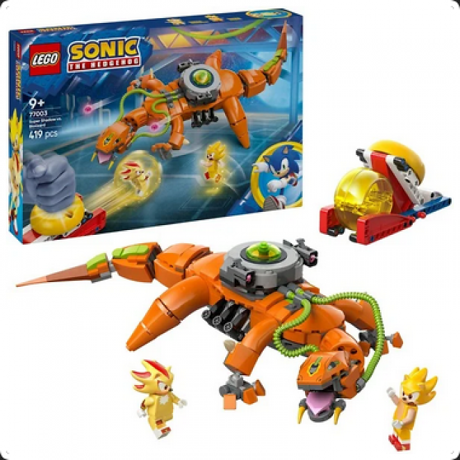 LEGO 77003 Sonic the Hedgehog Super Shadow vs. Biolizard