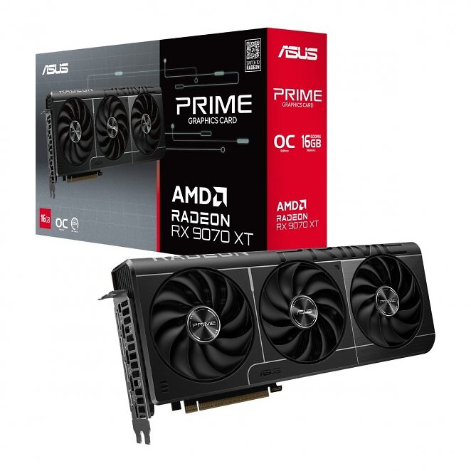 Asus Prime Radeon RX 9070 XT