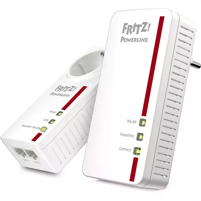 AVM FritzPowerline 1260E WLAN-Set mit Powerline 2200