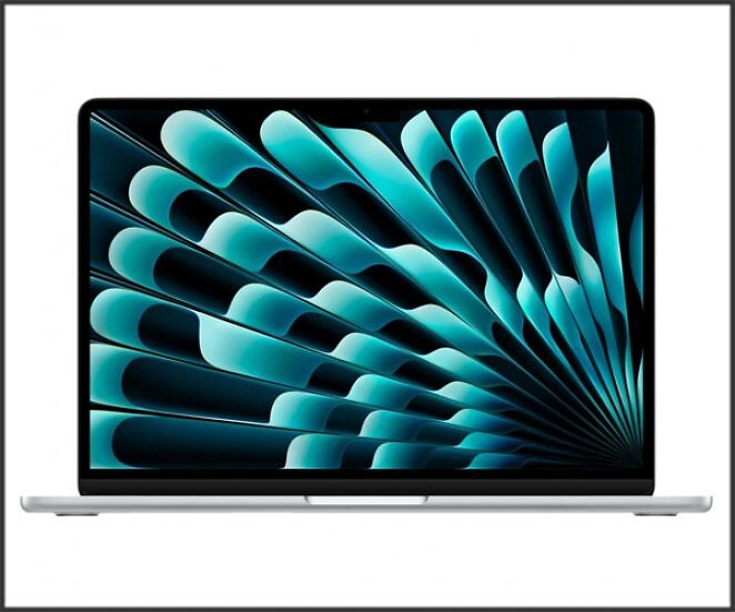 APPLE MacBook Air, MC8H4D/A, Notebook, mit 13,6 Zoll Display, M3 Prozessor, 16 GB