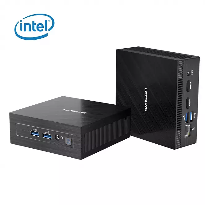 Mini-PC Letsung Golite 11 8 GiByte RAM+128 GiByte SSD (mit Code 