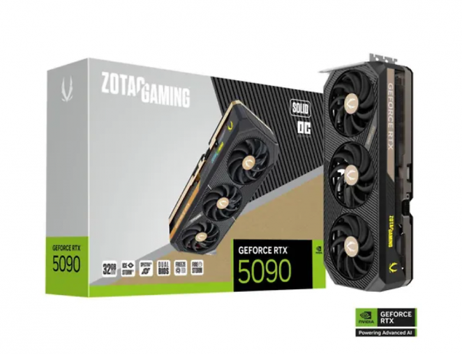 Die aktuell günstigste RTX 5090: Zotac Gaming Solid OC