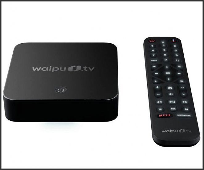 WAIPU.TV Box Streaming Stick, Schwarz
